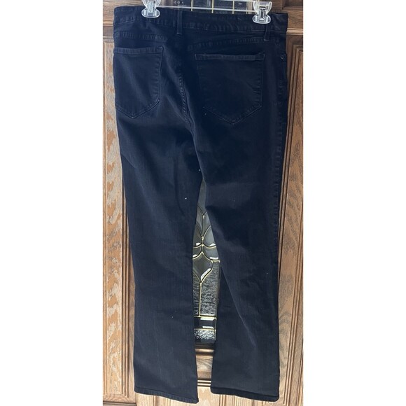 NYDJ Women's 14 Billie Mini Bootcut Black Lift & Tuck Technology Made in USA EUC - Picture 7 of 15